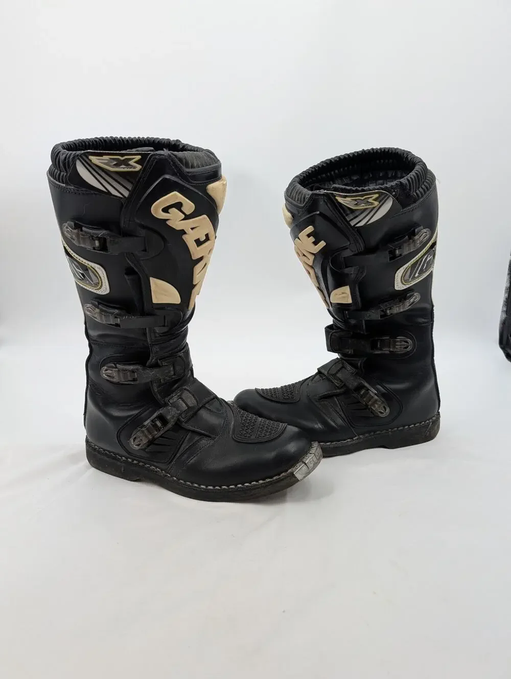 Gaerne Black Men's Off-Road Motorcycle Boot Size 12 Racing Biker Racer Moto **